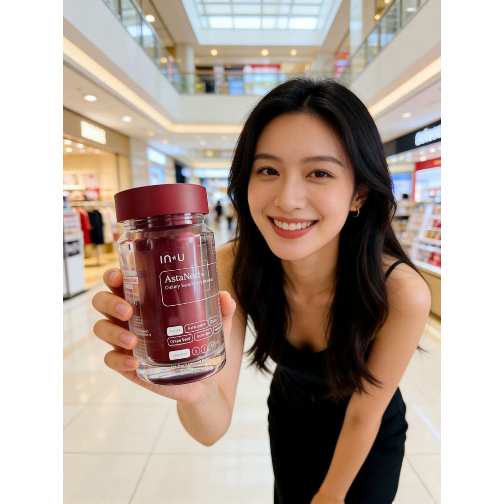 IN U AstaNext+ ผลิตภัณฑ์เสริมอาหาร แอสต้าเน็กซ์ พลัส เหมาะสำหรับทุกเพศทุกวัย อาหารเสริมทองคำ