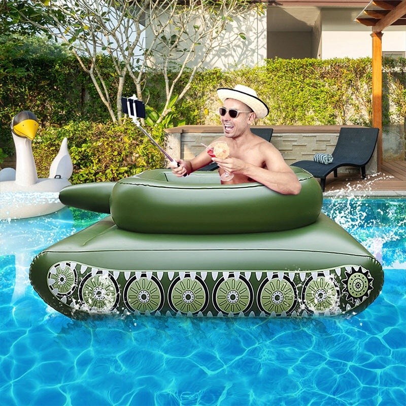 ห่วงยางเป่าลม PVC ขนาดใหญ่ (110cm/160cm) - ห่วงยางแฟนซีเล่นน้ำพร้อมสเปรย์ ที่นั่งลอยนุ่มสบาย เป่าลมง่าย - รูปที่ 4