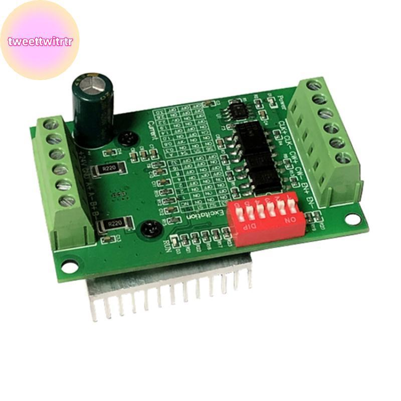 TRWITR TB6560 TB6600 3A Stepper Motor ไดรฟ์ CNC Stepper Motor Board Single Axis Controller Board TH