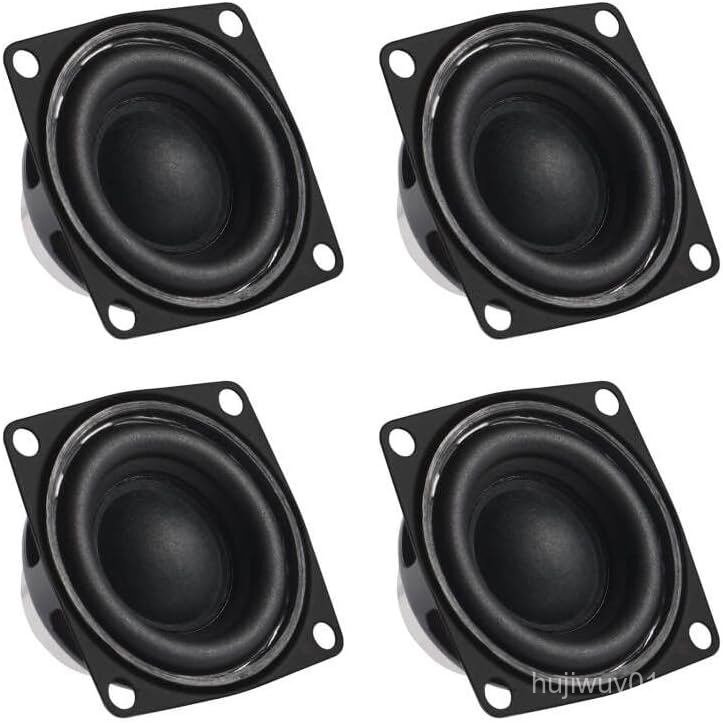 4Pcs 2" 2inch 4Ohm 10W Full Range Audio Speaker Stereo Woofer Loudspeaker for Arduino 2inch 4Ohm 10W