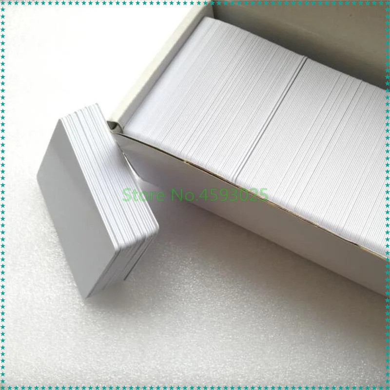 86X54X0.8 มม.Glossy Inkjet Printable PVC ID Card สําหรับ Epson T50 R290 R230 R330 L800 L805 L8050 L8