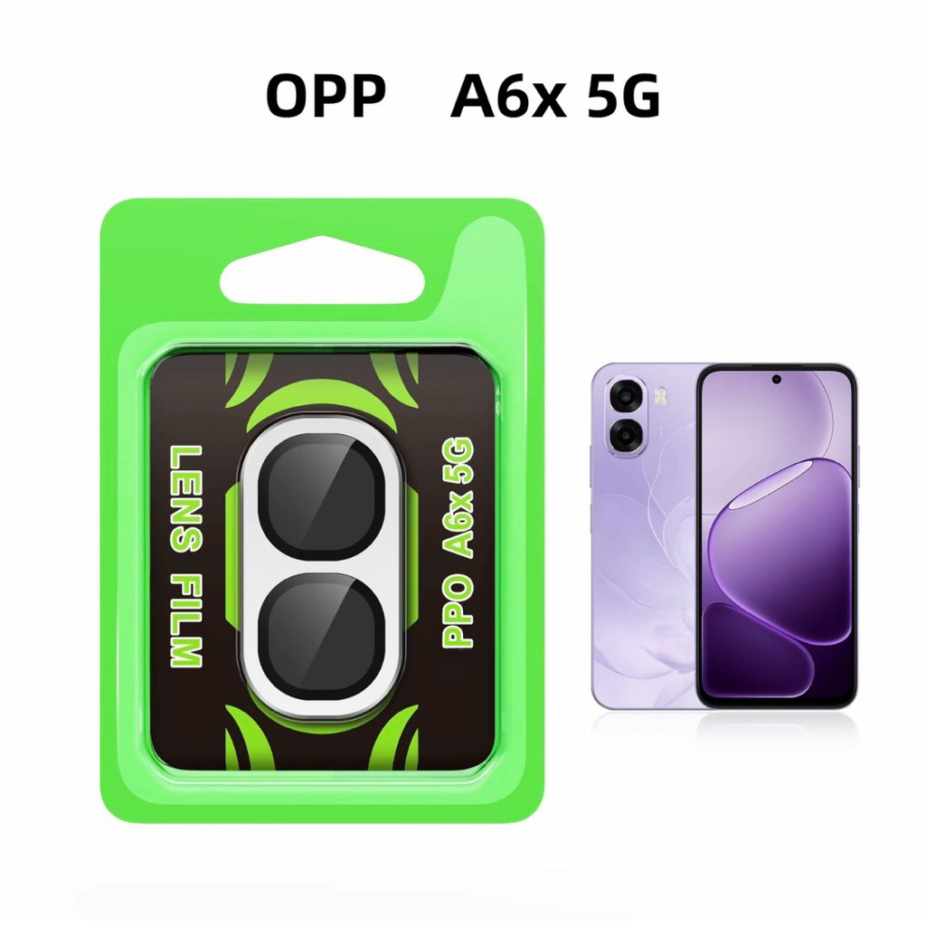 ฟิล์มวงแหวนเลนส์กล้อง สำหรับ Oppo A6X A6Pro ขอบอลูมิเนียม ป้องกันเลนส์กล้อง กันรอยกล้อง พร้อมส่ง