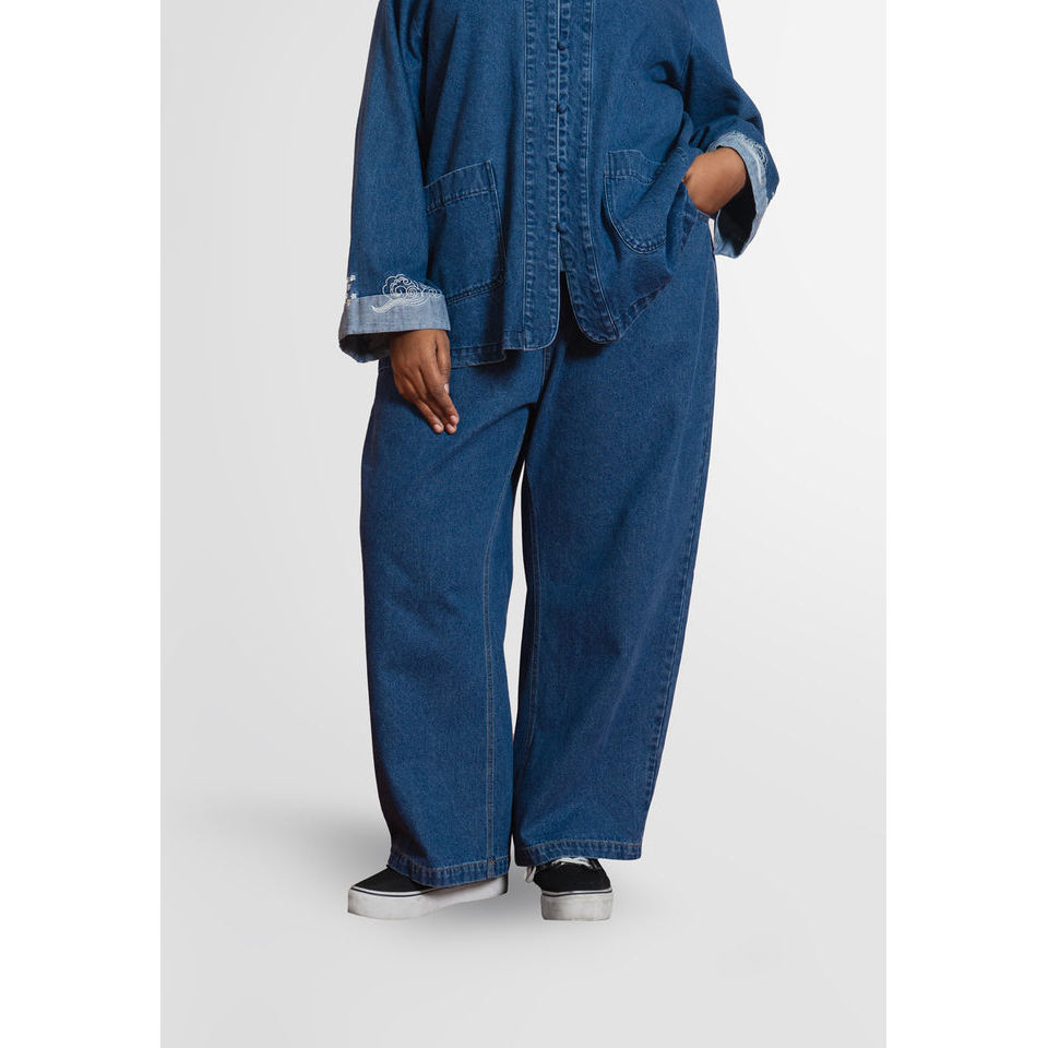 Zaya Denim Baggy Curve Jeans Edition