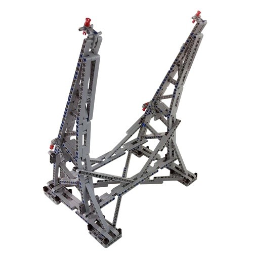 75192 วงเล็บบล็อกตัวต่อที่เข้ากันได้ Star Wars Millennium Falcon รุ่น MOC ฐานขาตั้งของเล่น