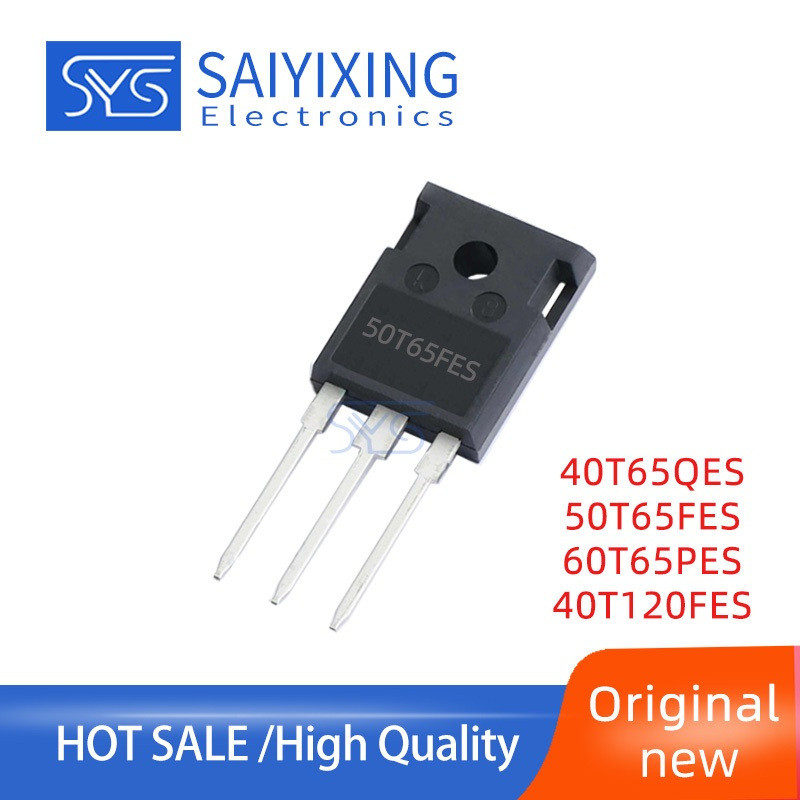 5PCS 40T65QES 50T65FES 60T65PES 40T120FES TO-247 ทรานซิสเตอร์พลังงาน MBQ40T65QES MBQ50T65FESC MBQ60T
