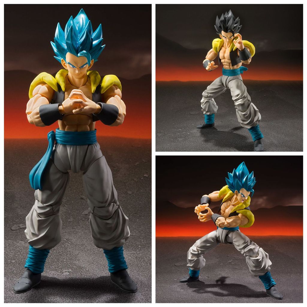 SHF Gogeta Dragon Ball Broly Super Saiyan God Action Figure Boxed Figure