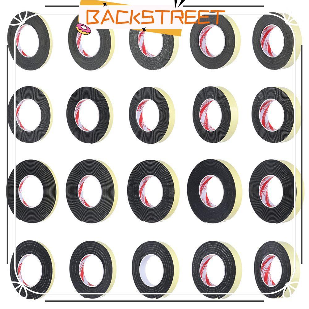 BACKSTAGE 1pcs Seal Strip ฮาร์ดแวร์ห้องน้ํากันน้ําฉนวนกันเสียง Weather Stripping ยาง Strip เทป