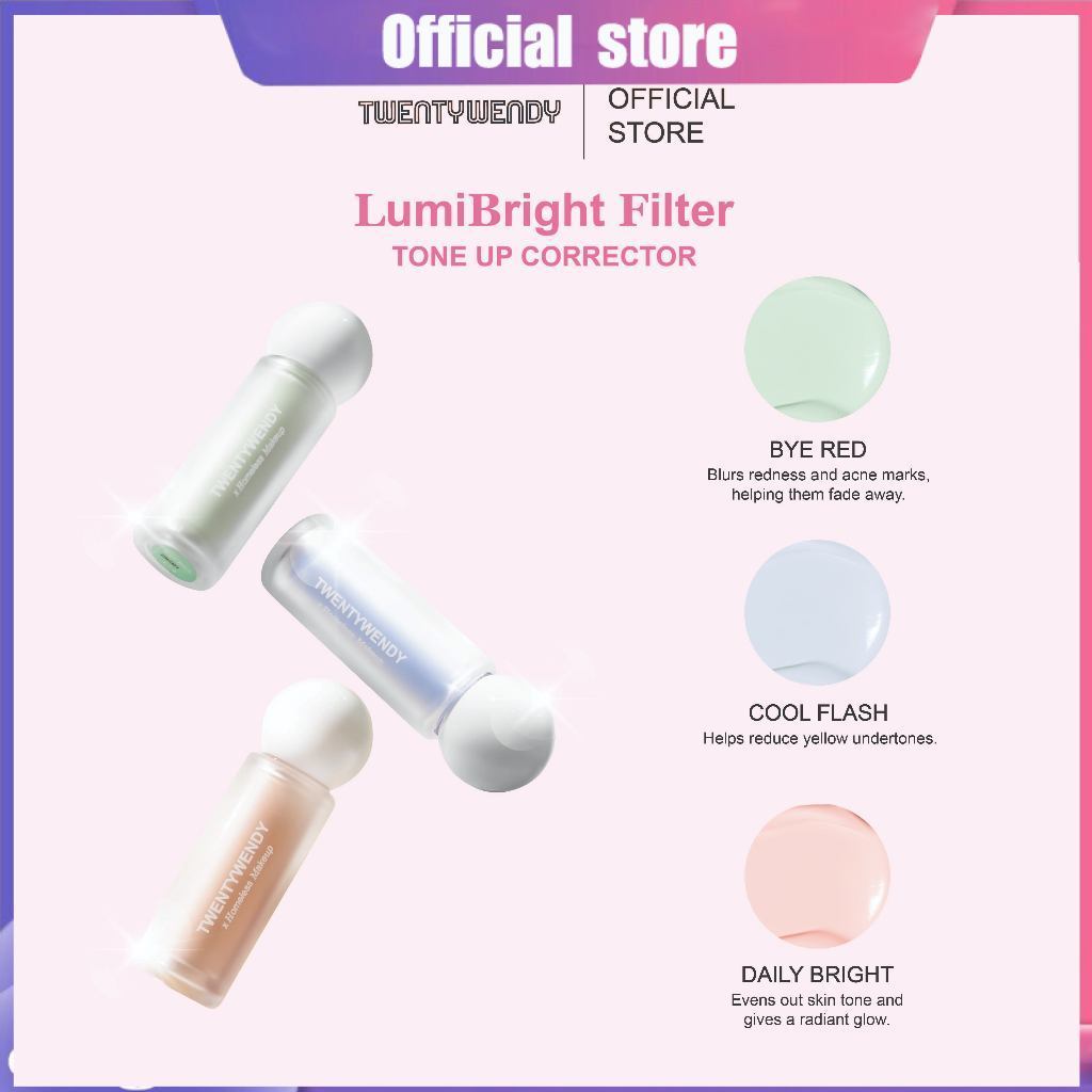 twentywendy | LumiBright Filter | Tone Up Corrector เบสปรับสีผิว ช่วยเปิดไฟให้ผิว เบลอรูขุมขนให้ผิวเ