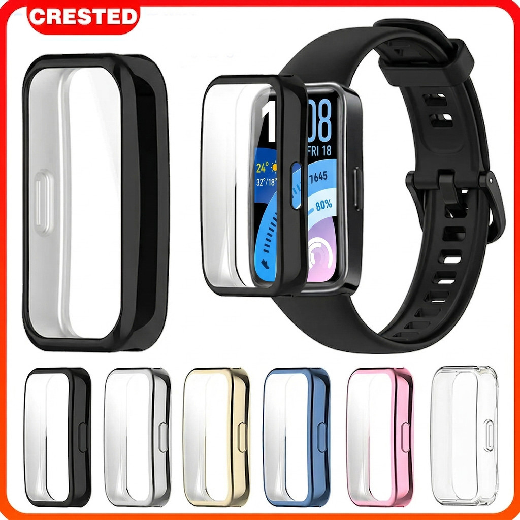กรณีป้องกัน TPU for HUAWEI Band11/ 11 Pro/ 10 9 8 NFCกล่องใส่นาฬิกา Electroplated แบบเต็มรูปแบบ, กล่องใส่นาฬิกาแบบสมาร์ท