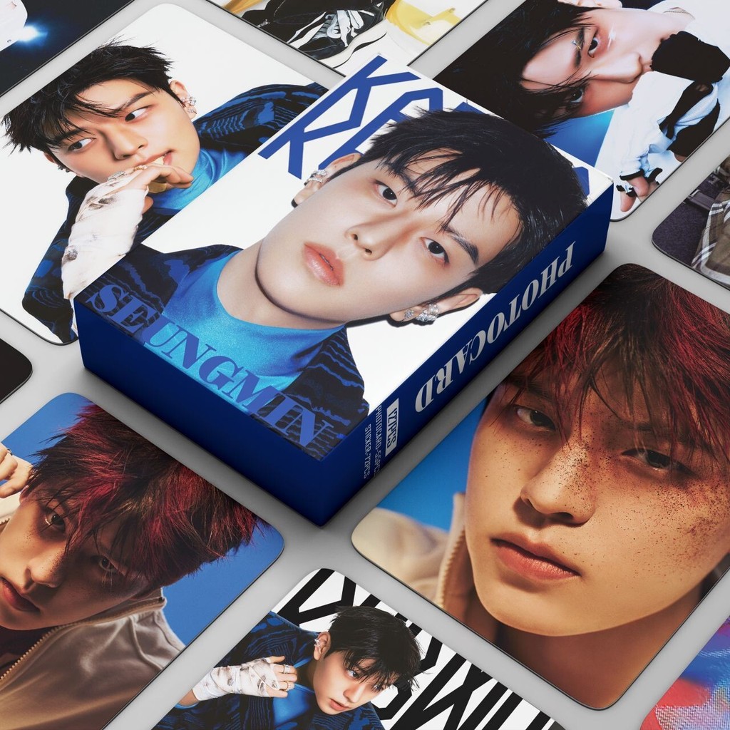 127 Stray Kids Photocards Kim Seungmin Seungmin Photocard สติกเกอร์ KARMA4.7 MING