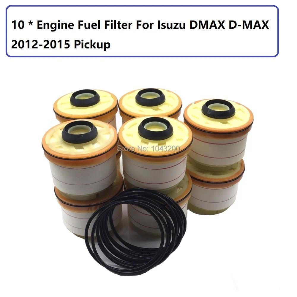 10 x สําหรับ Isuzu Dmax Rodeo สําหรับ Toyota Lexus ของแท้เครื่องยนต์การใช้ดีเซลกรอง D-max Pickup 12-