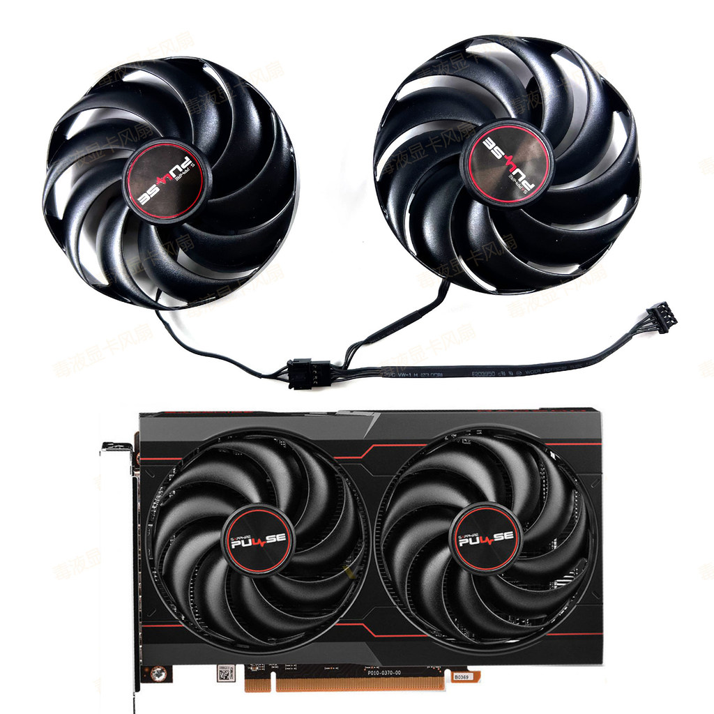 [Radiator] SAPPHIRE SAPPHIRE RX 6600 6600xt 6650xt PULSE Platinum Version กราฟิกการ์ดพัดลมระบายความร