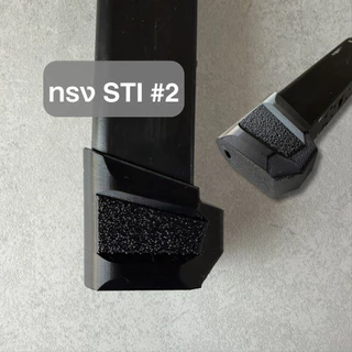 ตูดแม็ก ฐานแม็ก สำหรับ Glock พิมพ์ด้วยเครื่องพิมพ์ 3D วัสดุ PETG