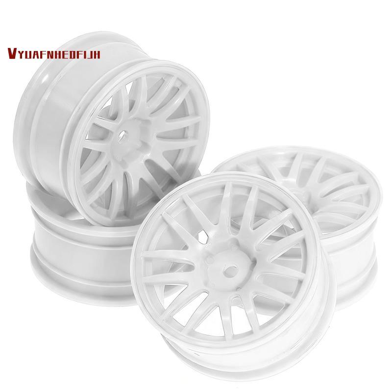 1/10 Scale RC Drift Racing ล้อขอบสําหรับ , , , , , , สีขาว