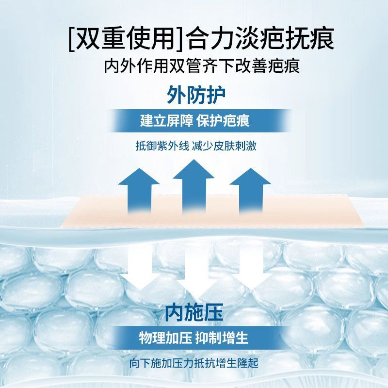 Medical Scar Patch ซิลิโคนเจล Caesarean ส่วนศัลยกรรม Scalding Growth Pimples Acne Marks Bump Scar Re