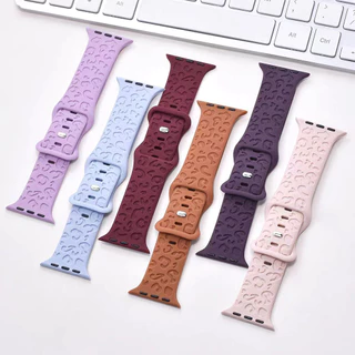 ซิลิโคนคลุม + สายรัดซิลิโคน for IWatch Apple Watch Ultra 3 2 Series 11 10 9 8 7 6 5 4 SE 3 2 49 46 45 44 42 41มม