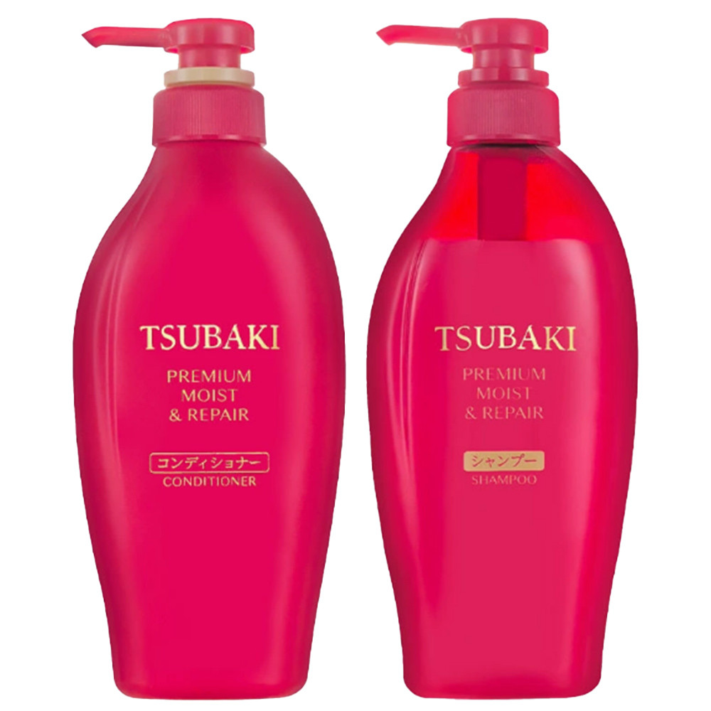 TSUBAKI Premium Moist & Repair Shampoo + Conditioner 450ml