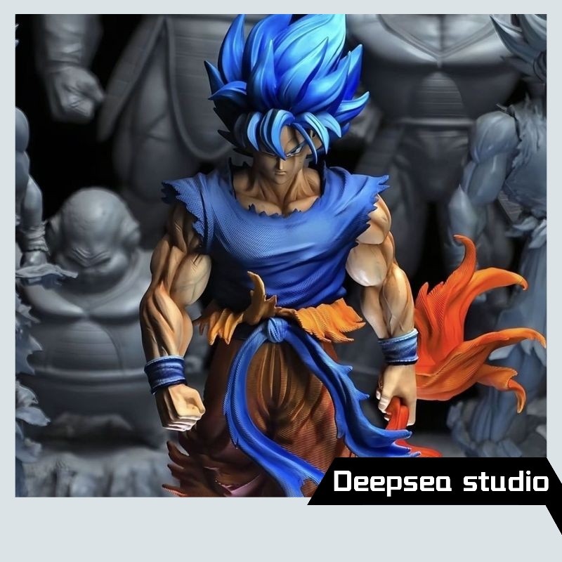 Deepsea studio [จัดส่งด่วนในสต็อก] Kirin Super Blue Single Character Weekly Color Dragon Ball Figure