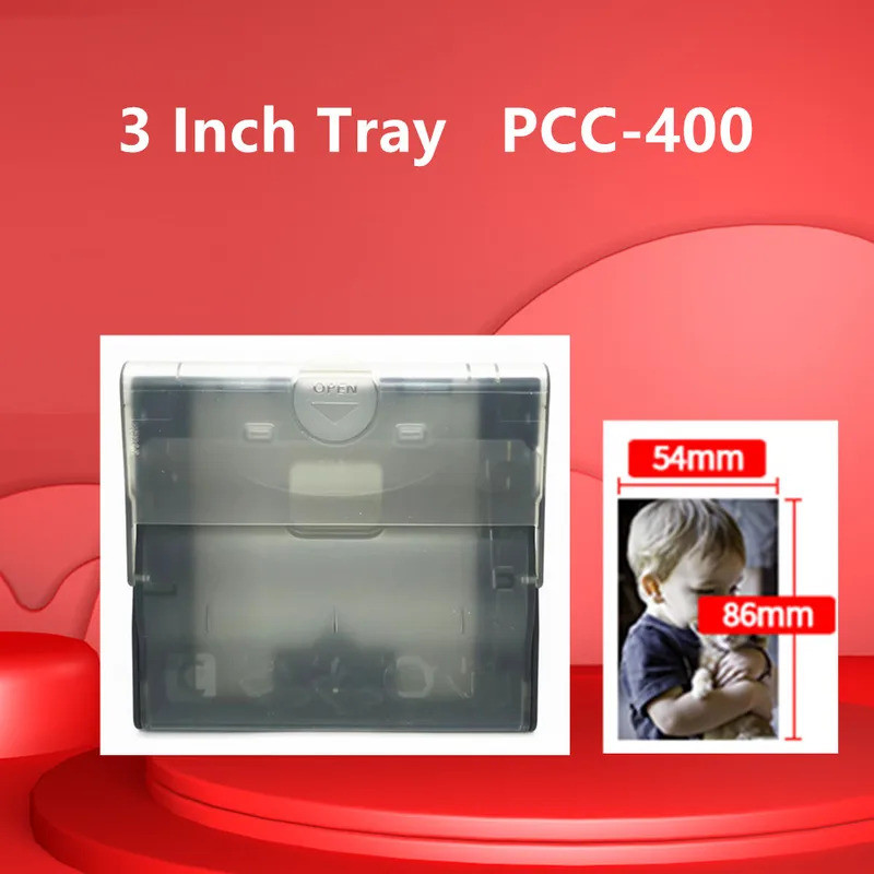 3 นิ้วถาดกระดาษสําหรับ Canon การ์ดกระดาษ Cassette PCC-CP400 สําหรับ Canon Selphy CP1500 CP1300 CP120