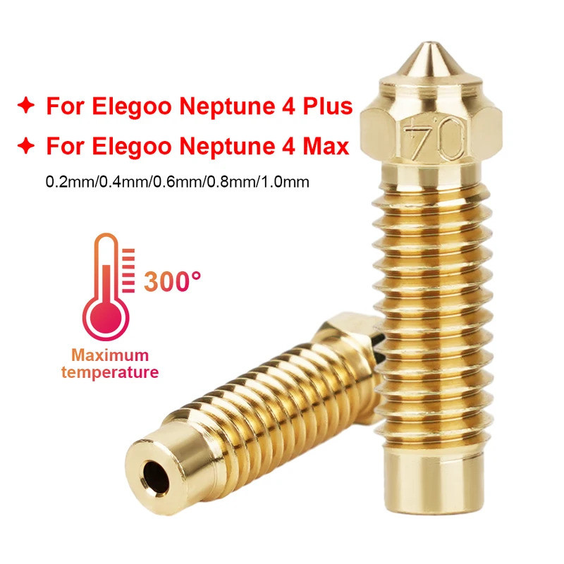 3D เครื่องพิมพ์หัวฉีดสําหรับ Elegoo Neptune 4 Plus หัวฉีดความเร็วสูงหัวฉีดสําหรับ Elegoo Neptune 4 M