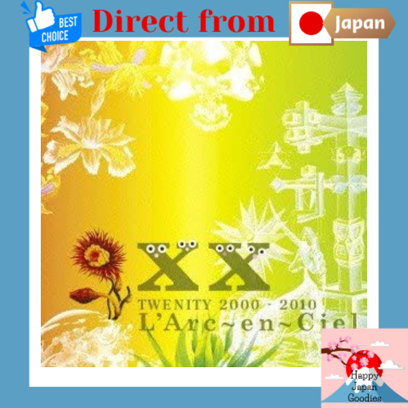 L'Arc~en~Ciel - TWENITY 2000-2010 (20th L'Anniversary Best Album)  CD - LArcenCiel , Laruku , JPOP ,