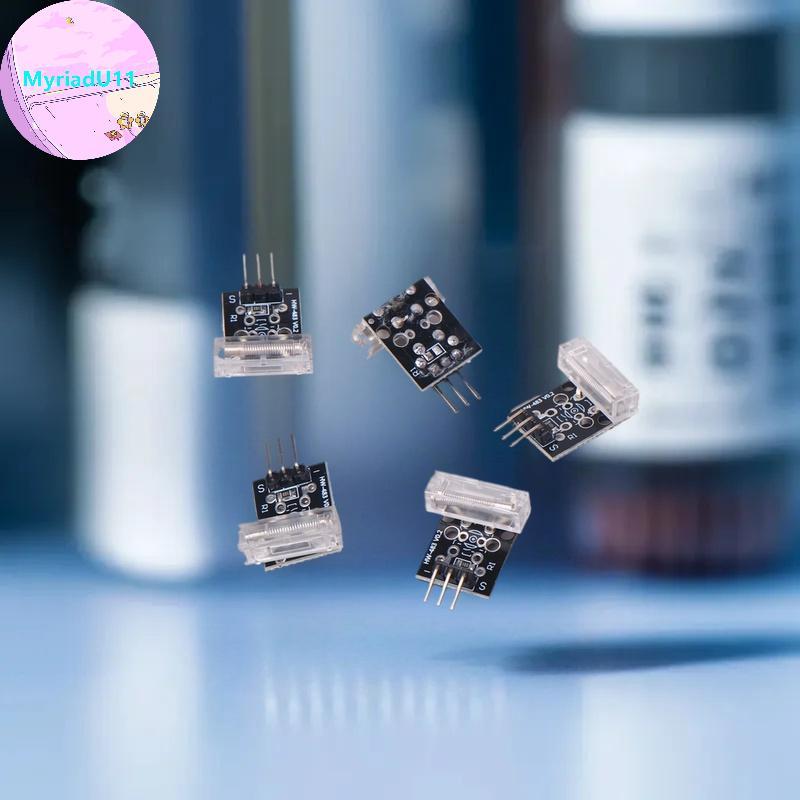 MyriadU 5/10PCS KY-031 Kno เซนเซอร์โมดูลสําหรับ Arduino 3pin Percussion Knoing Diy Starter Kit KY031