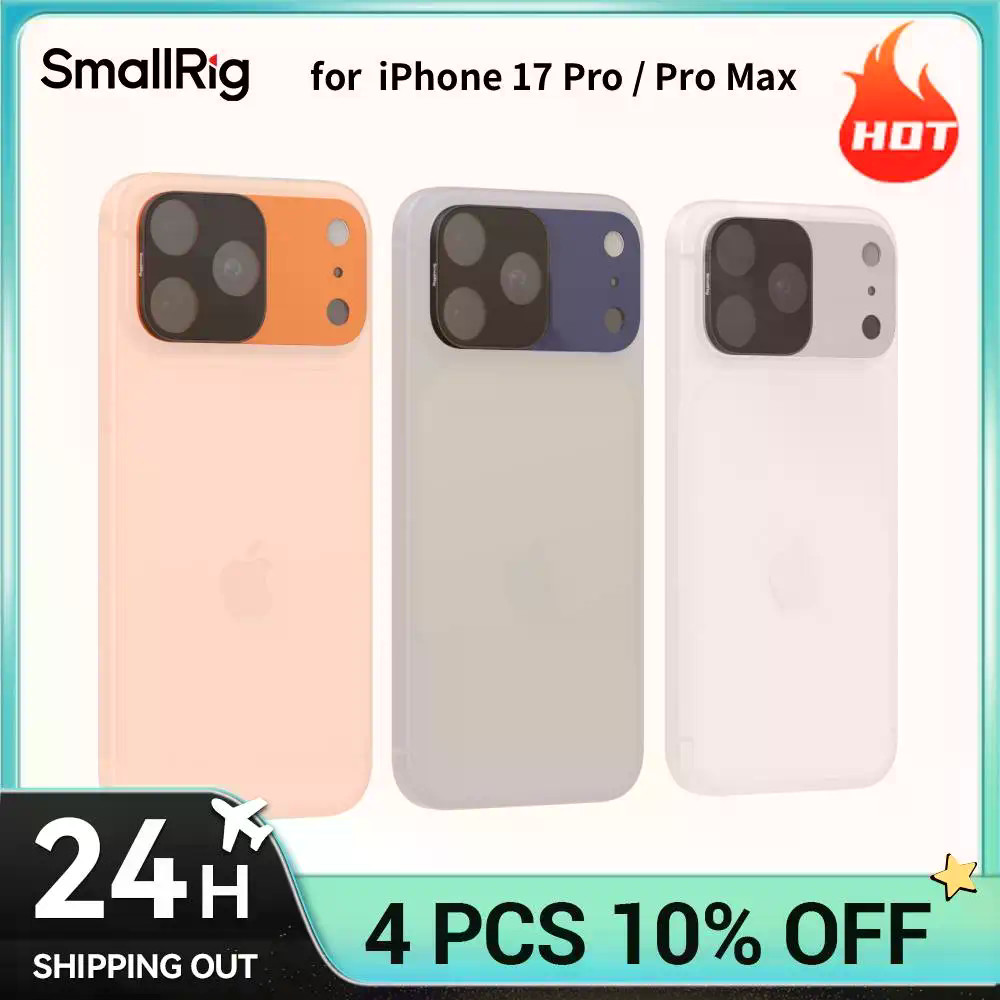 SmallRig 17 Pro / Pro Max SmartPhone Cage Kit Square ND & Black Mist Filter Kit สําหรับ IPhone 17 Pr