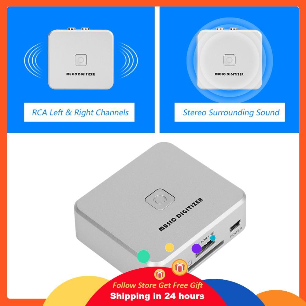 Supergoodsales Supergoodsales กล่องบันทึกเสียงจับภาพ 128Kbps Music Digitizer CD พร้อม 3.5 มม. และอิน