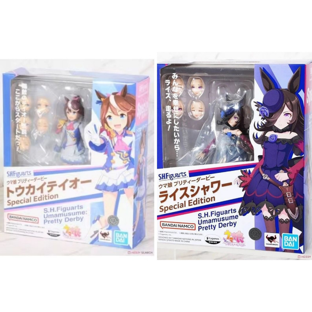 BANDAI SHF Pretty Derby Umamusume TOKAI TEIO RICE SHOWER รุ่นพลาสติกรุ่นพิเศษ