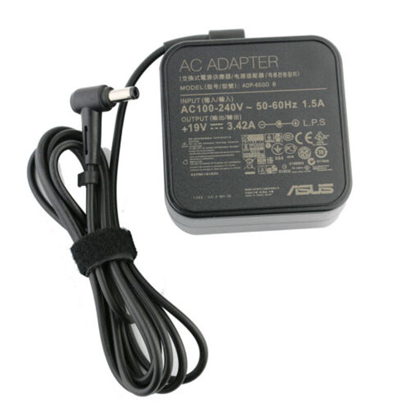 19V 3.42A 65W AC Power Supply Adapter Charger สําหรับ Asus W419L W518L W519L R510LV