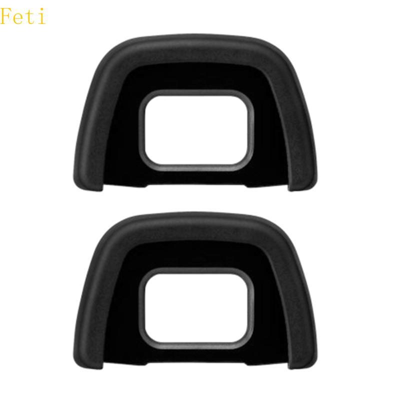 Feti 2 ชิ้น DK23 กล้อง Eyecup Eye ถ้วยยาง Viewfinder Eyepiece สําหรับ D7200 D7100 D300 D300s Univers