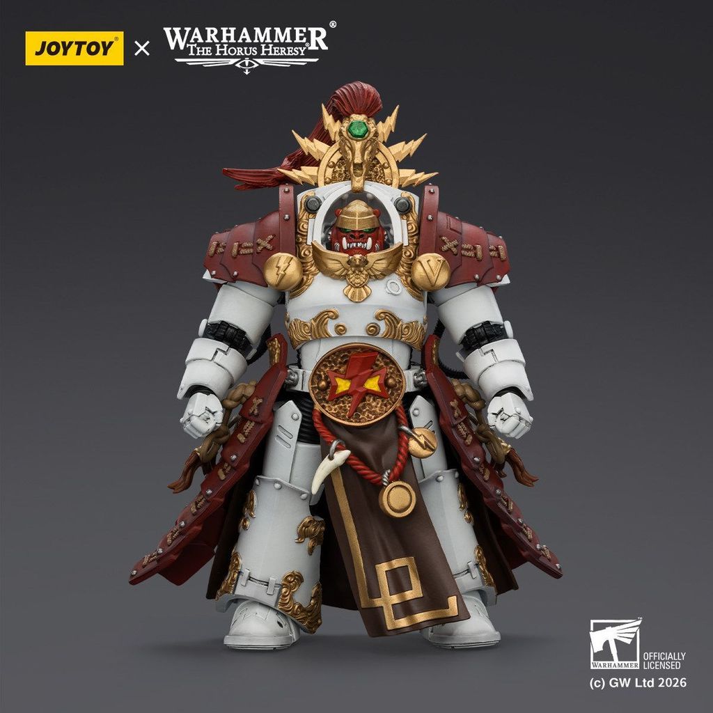 JOYTOY Dark Source Warhammer White Scar Legion Qin Xia-Commander Khan Khan 1/18 Soldier