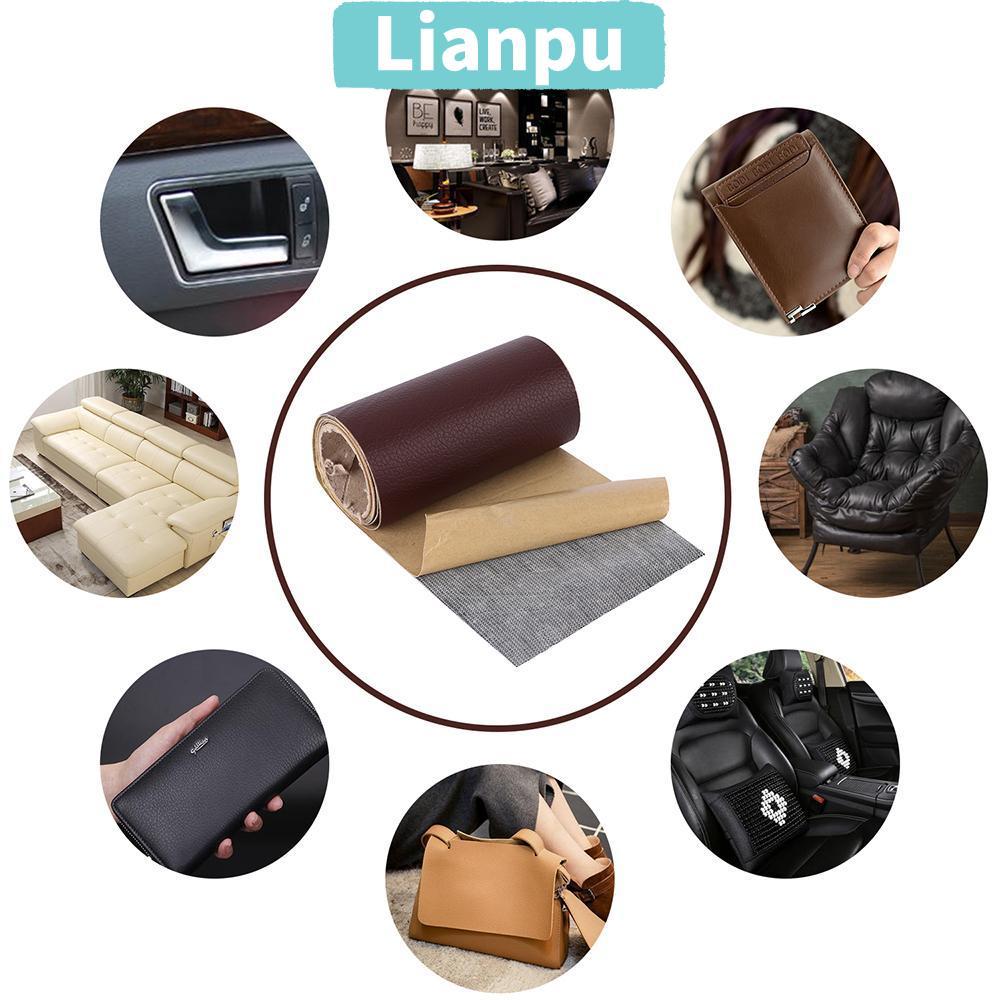 LIANPU หนังซ่อมเทปสำหรับกระเป๋าและโซฟา