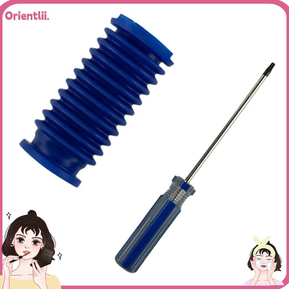 ORIENTTK ท่อเครื่องดูดฝุ่น,พร้อมไขควงเปลี่ยนท่อดูด,ทนทานกํามะหยี่มอเตอร์หัวฉีดสําหรับV6/V7/V8/V10/V1