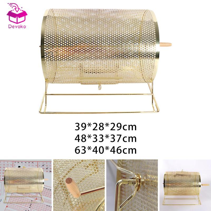 [chiwanji2mf] Raffle Drum Raffle Equipment Award Machine Lottery หมุนการวาดภาพ Raffle Drum