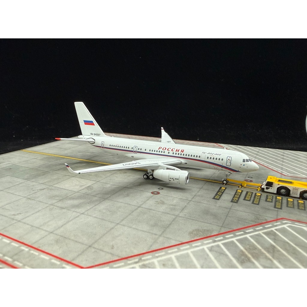 [พร้อมสต็อก1] 1: 400 ของ รัสเซียกองทัพอากาศอิฐเครื่อง เฉิงตู204-300เคลือบมาตรฐาน,757สกี,เครื่องขนสัต