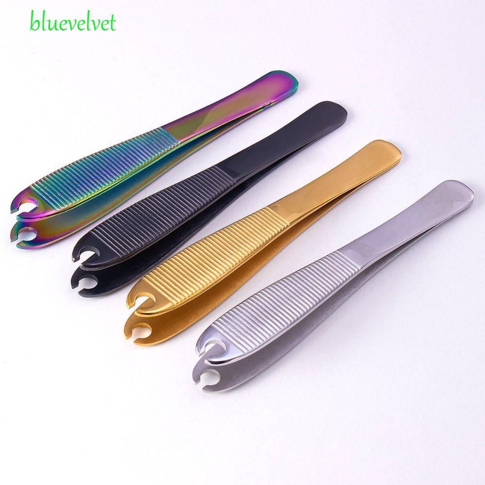 เครื่องมือเจาะผิวและหู BlueVelveet สแตนเลสSterilized Dermal_forceps และ forceps สำหรับการเจาะสตั๊ดจม