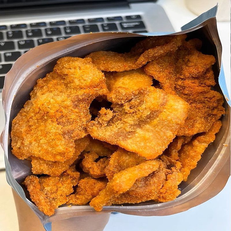 新品现货猪油渣脂香酥脆皮五花肉脆青岛即食零食小吃休闲食品Lard residue fat crispy crispy pork crispy Qingdao namely20260418