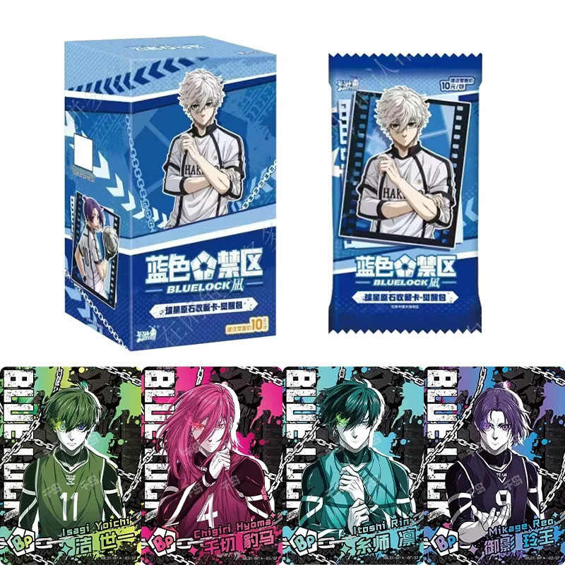 KAYOUของแท้BlueLockCardNagiSishiroStarplayerYuanShiCardAwakeningPackBestPartnerAnimeCollectorCardToy
