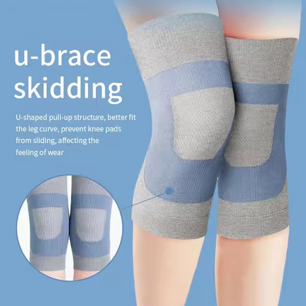 ฟิตเนสเข่าสนับสนุนวงเล็บไนลอนยืดหยุ่นกีฬาการบีบอัดเข่า Pad Sleeve สําหรับ V6j5