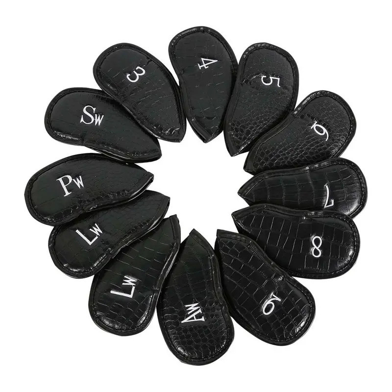 Accessories Golf Iron Covers Set Iron Wedge Protector Golf Headcovers Golf Head Cover Golf Iron Head