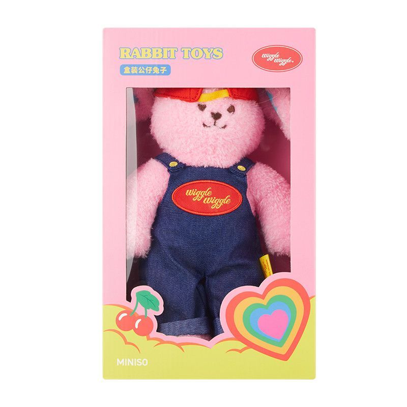 Wiggle wigle ตุ๊กตาชนิดบรรจุกล่องตุ๊กตาหมีตุ๊กตาน่ารักของขวัญสําหรับเด็กผู้หญิงของขวัญวันเกิดสไตล์อิ