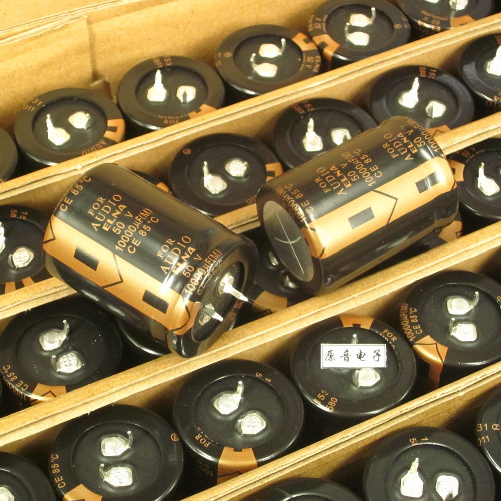 2pcs 10000UF 63V 50v 80v10000uf 100v 10000UF FOR AUDIO ELNA Brand new original Hifi audio filter ele