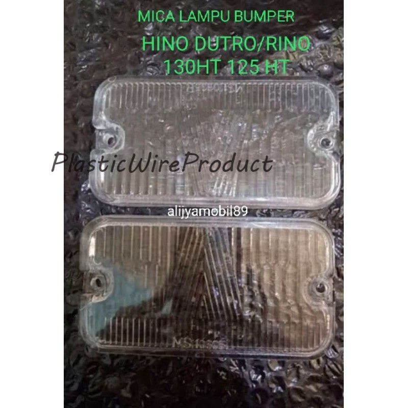 Mika โคมไฟกันชน Hino Dutro Rino 115-130HT โคมไฟกันชน mica หน้า Hino Truck