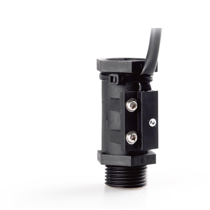 PP อุปกรณ์การไหลของน้ํา//สวิตช์ไหลเสียหาย FS-2P-5-6N G3 เปิดเซ็นเซอร์อบแห้งที่แม่นยํา 4 วัสดุกําจัด 