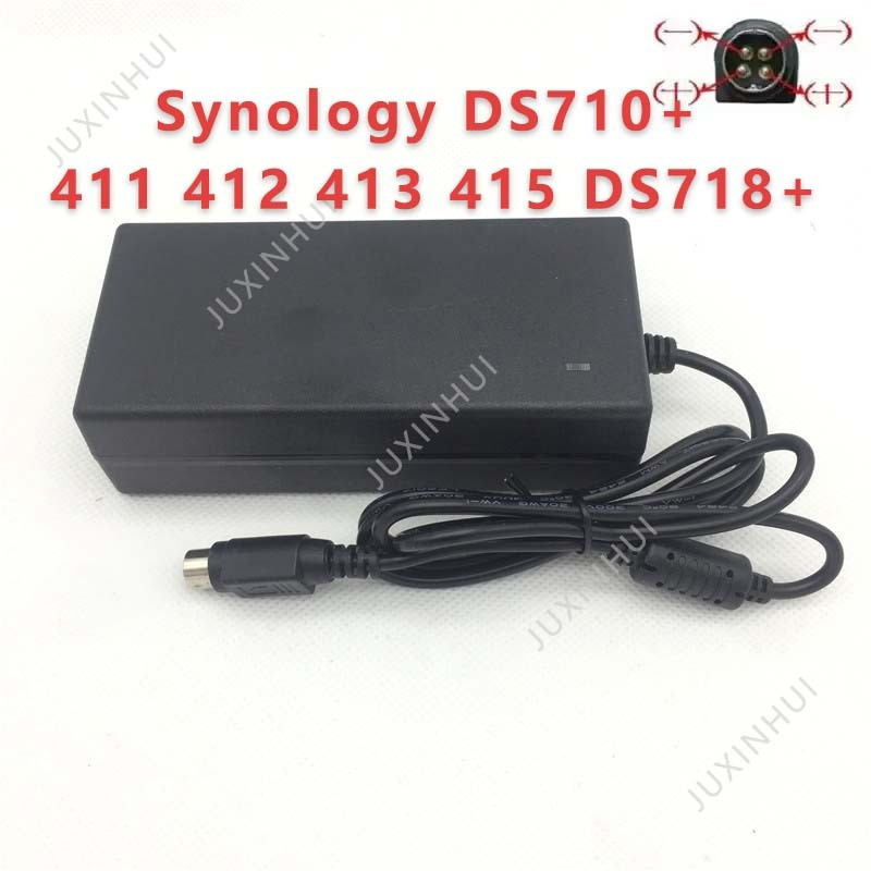 Synology Power Adapter สําหรับ DS710+ DS712+ DS713+ DS214+ DS723+ DS710+ 411 412 413 415 DS718+ 12V 