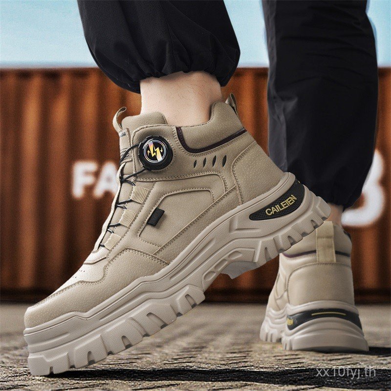 Xinhai Cold Sticky รองเท้าบูทมาร์ตินสไตล์ใหม่รองเท้าผู้ชาย