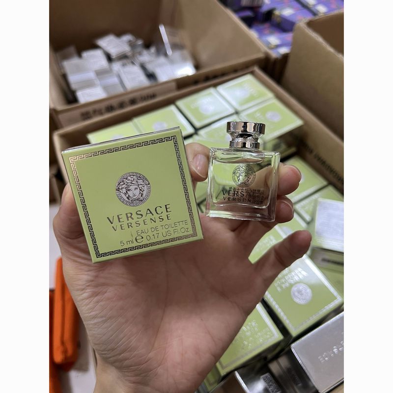 Versace Versace/Versace Heartbeatเมดิเตอร์เรเนียนน้ําหอม 5mlq รุ่นน้ําหอม Eau De Toilette Versace น้