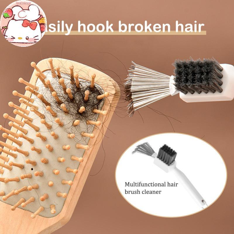 Tast 2 in1b ทําความสะอาดที่ละเอียดอ่อนทําความสะอาดแปรงผมb เครื่องมือทําความสะอาดจับ Embed เครื่องมือ