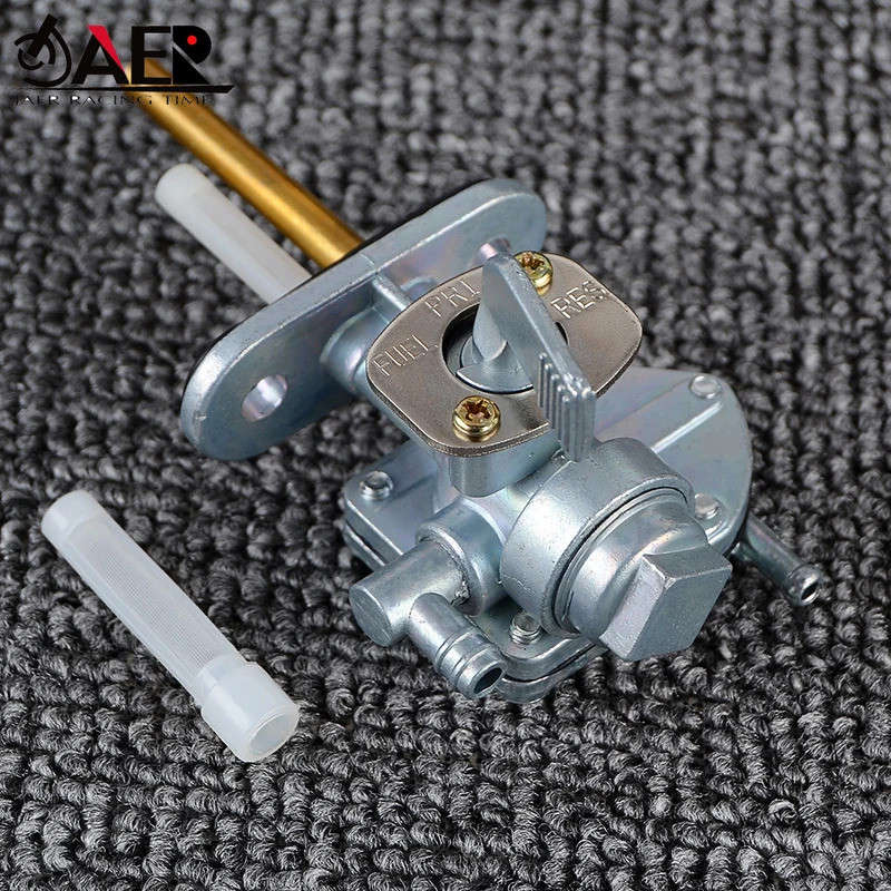 แก๊สการใช้ Petcock Tap วาล์วสวิทช์ปั๊มสําหรับ Kawasaki Vulcan 500 EN500C Zephyr 750 ZR750 Ninja 250R